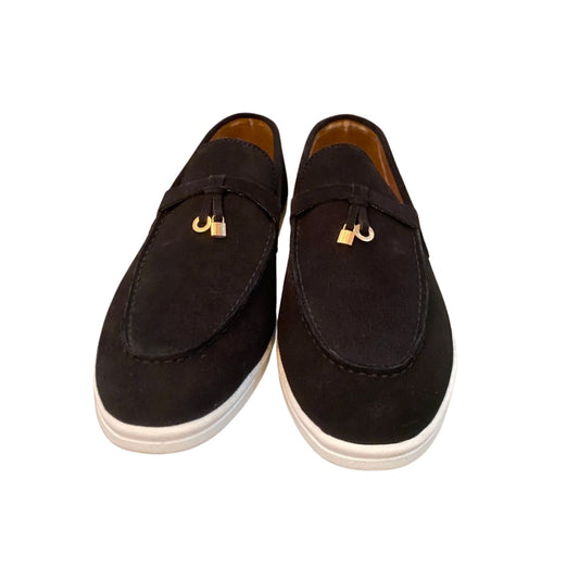 LUCA BLACK LEATHER SHOES