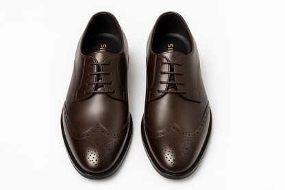 Qadam Ario Leather Oxfords