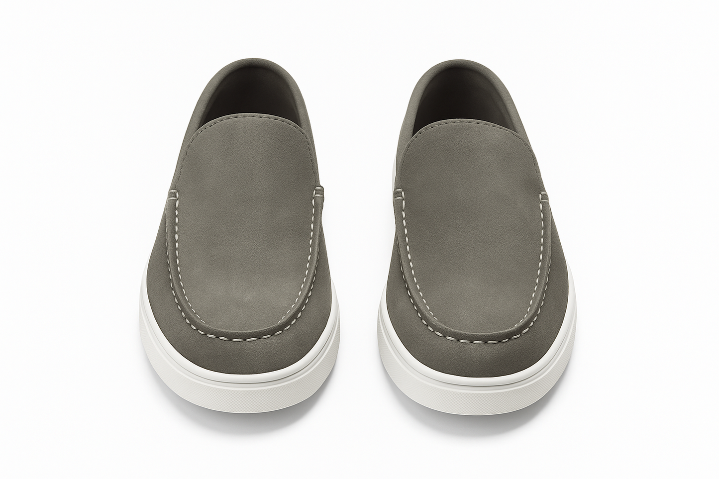 Qadam Rocco Suede Leather Loafers