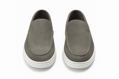 Qadam Rocco Suede Leather Loafers
