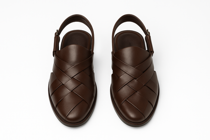 Qadam Kaptaan Chappal – Handcrafted Leather Peshawari Sandal