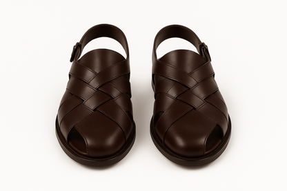 Qadam Kaptaan Chappal – Handcrafted Leather Peshawari Sandal