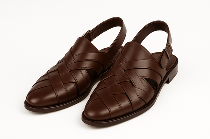 Qadam Kaptaan Chappal – Handcrafted Leather Peshawari Sandal
