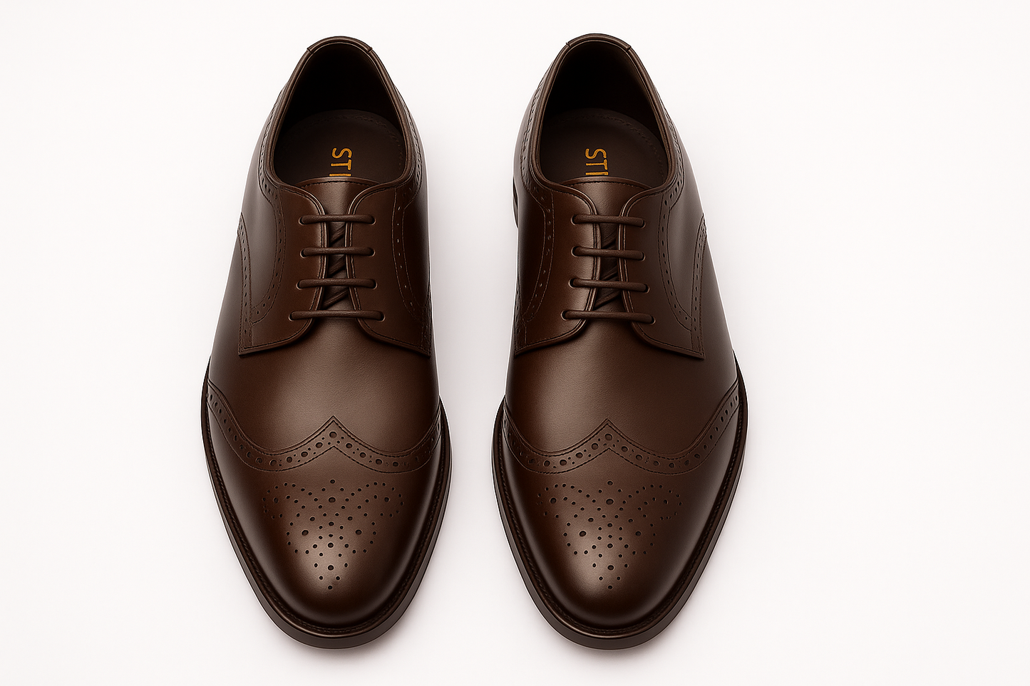 Qadam Enzo Textured Leather Loafers